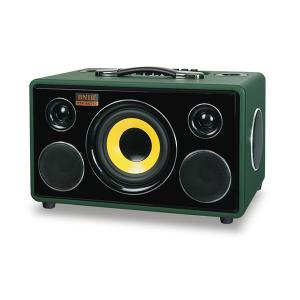  600W Bluetooth Karaoke Speaker Outdoor Wooden Portable Speaker With 2 Mics Manufactures