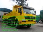 SINOTRUCK HOWO7 4x2 20T Dump Truck With 12.00R20 Tire And Middle Lifting