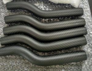  curved bent carbon fiber tube for rc planes UA carbon fiber wings tube Manufactures