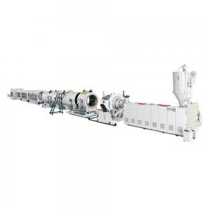  Big Size PE Pipe Extrusion Machine With Single Screw Extruder SJ160/33 Manufactures