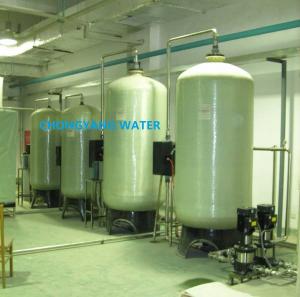 China Carbon Steel Boiler Feed Water Treatment System With CNP Grundfos Pump on sale