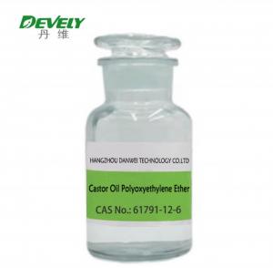 China Castor Oil Polyoxyethylene Ether Cas No. 61791-12-6 on sale