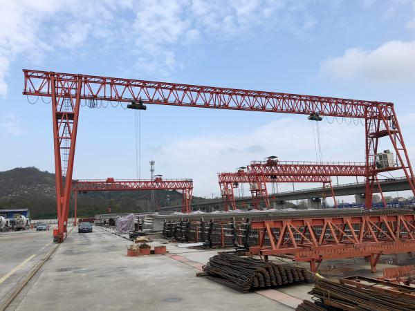 Quality 60T -20m - 9m Gantry Lifting Equipment Which Could Climb Stairs for sale