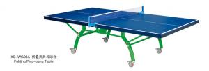 China sporting goods-poles,nets,goals,tables-folding tennis table-XB-WG03A on sale