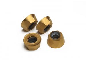  RPMT Cemented Indexable CNC Carbide Inserts , Tungsten Carbide Milling Inserts Manufactures