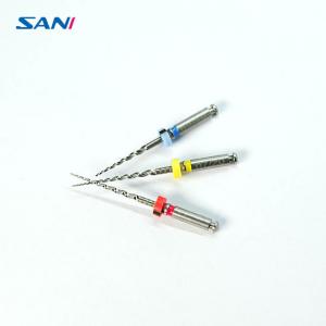 China Taper File Heat Activation Files Root Canal Niti Rotary Files For Dental on sale