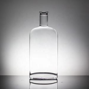  800ml 1000ml 3000ml Big Capacity Whisky Glass Bottle Round 500ml Square Glass Water Bottle Manufactures