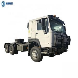 China Max Speed 101km/H SINOTRUK 6x6 All Wheel Drive 371hp Howo Tractor Head on sale