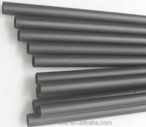 China 1 4 1 Inch Carbon Fiber Fabric Tube Custom 3K FRT on sale