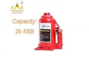 China 2t - 100t Red Color Excellent Performance Hydraulic Bottle Jack Vehicle Jack on sale