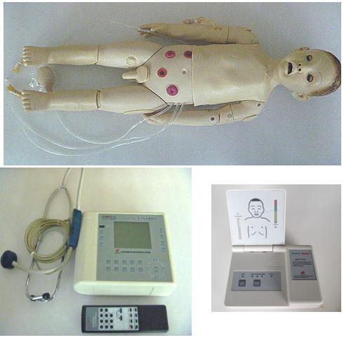 Quality One year old Child Manikin with Male or Female Perineum for Hospitals Education for sale
