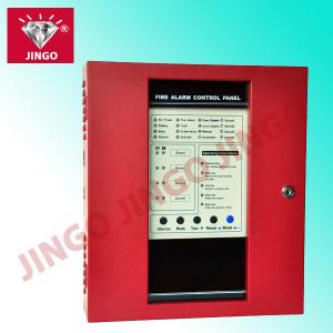  2 core wire bus conventional fire alarm systems control panel 4 zones Manufactures
