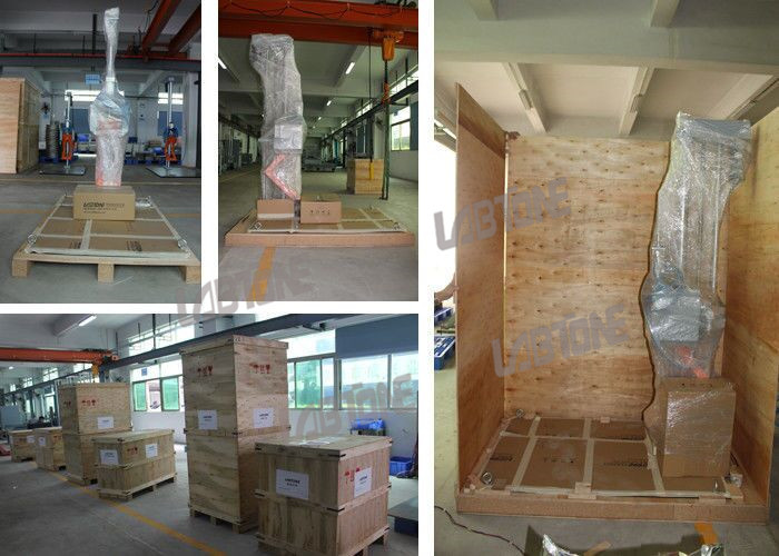85kg Payload Packaging Drop Test Machine With Base Plate 100x150cm Drop Height 150cm