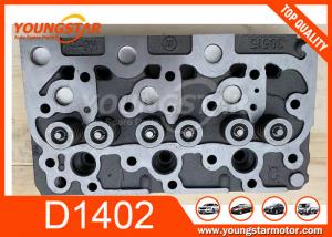 China Casting Iron Kubota Cylinder Head Assy / Truck Spare Parts D1402 on sale