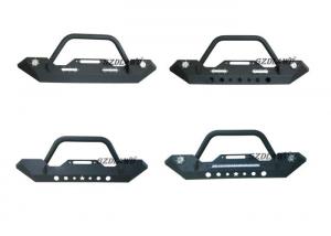 China 2007 - 2017 Wrangler JK Bull Bar With Led Lights , 4X4 Winch Bumpers OEM ODM on sale