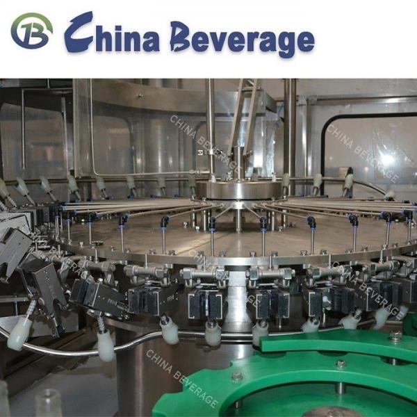 Quality Isobaric Filling Glass Bottling Equipment PLC+Touch Screen Control for Soda for sale