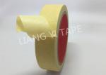 0.15mm Thick High Temperature Electrical Tape , Crepe Paper Industrial Masking