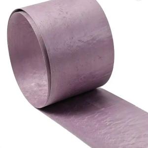 China Dyed Light Colour Veneer , Melamine Purple Birds Eye Maple Veneer Sheet on sale