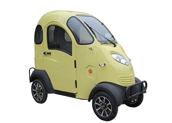 Plastic Body Electric Four Wheeler Car For Disabled 200kg Loading