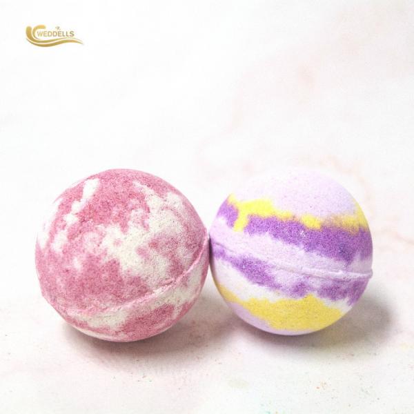 Quality Handmade Colorant Bubble CBD Organic Bath Bombs For Bathroom Natural Vegan for sale