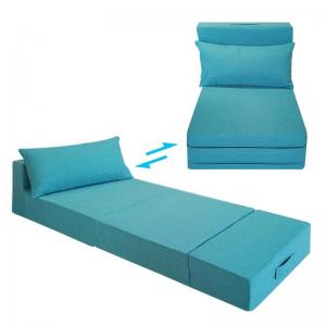 Folding Sofa Bed with Pillow Convertible Chair Floor Couch & Sleeping Mattressfor Living Room Manufactures