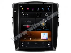 China 12.1 Screen Tesla Vertical Android Screen For Mitsubishi Pajero V93 V97 V98 2012-2015 Car Multimedia Stereo GPS Carplay on sale
