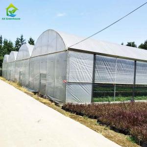 China Agricultural Commercial Industrial Plastic Film Greenhouse With Complete Systems on sale