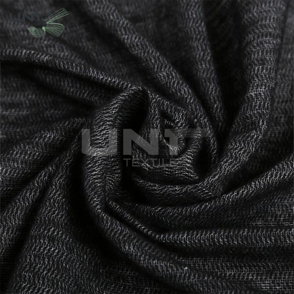 Quality Belended Weft Insert Napping Fusible Interlining For Overcoat Garments for sale
