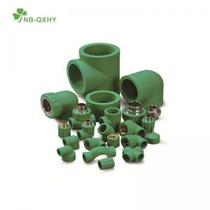 China 20mm to 110mm PPR Plastic Pipe Fittings for Plastic Manufacturers Plumbing Materials on sale