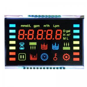  Customized 7-Segment LCD Display Ozone anion disinfection machine, fresh air controller, VA black background LCD Manufactures