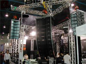  ISO Single Speaker Truss Stands Tower Aluminum 6082 Height 12m Space Saving Manufactures