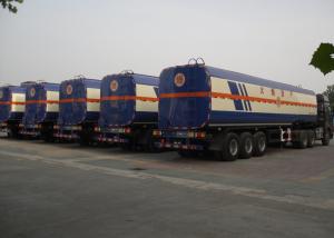 China CIMC tank trailer 50000 liters stainless steel alcohol semi tank trailer 42000 liter fuel tanks for sale on sale