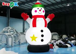  210D Oxford Cloth Inflatable Christmas Ornaments For Activity Decoration Manufactures
