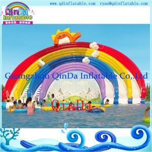  GZ QinDa Inflatable Giant Water Slide for Amusement Park Aqua Park Water Slide for Sale Manufactures