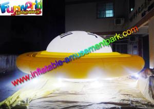  Advertising Inflatables UFO Helium Balloon With LED Lighting Decoration Manufactures