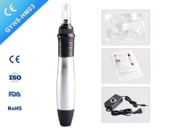 Quality 12 / 32 Pin Electronic Home Use Beauty Machine , Wrinkle Removal Derma Roller Pen for sale