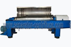 China Sharples Solid Bowl Decanter Centrifuge Equipment for Chicken Manure Dewatering on sale