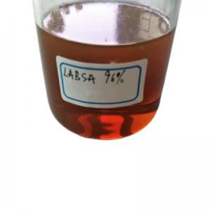  CAS 68584-22-5 LABSA 96% Ionic Surfactants Linear Alkyl Benzene Sulphonic Acid Manufactures