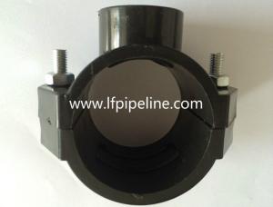 China Saddle clamp for ductile iron pipe/pvc pipe/steel pipe on sale