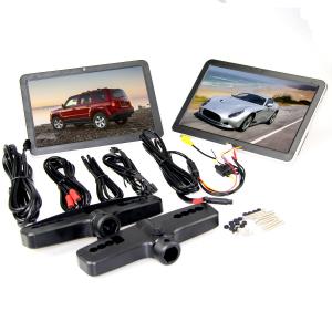 10.1 inch Capacitive Touch Screen Active Headrest DVD Player , Car Headrest Monitor