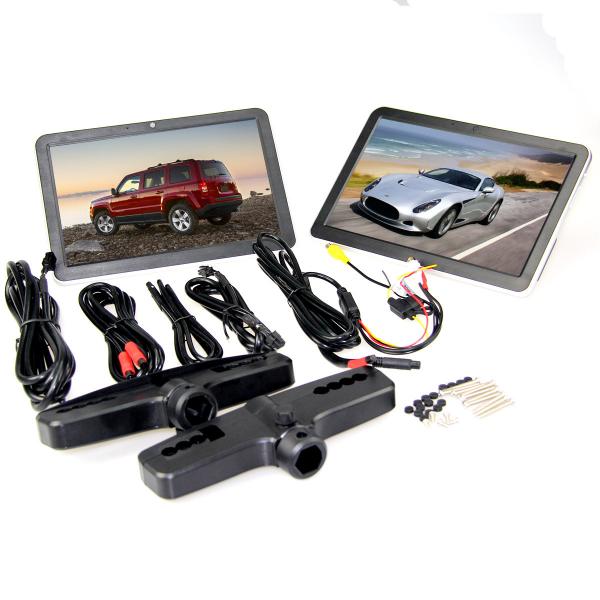 Quality 10.1 inch Capacitive Touch Screen Active Headrest DVD Player , Car Headrest Monitor for sale