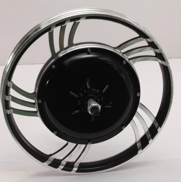 Quality Anti-rust Rimmed Brushless and Gearless Safety Wheel Hub Motor with die casting for sale
