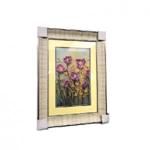  Decor Dining Room Metal Frame Art ,  200x300mm  Gold / Silver  Picture Frame Art Manufactures