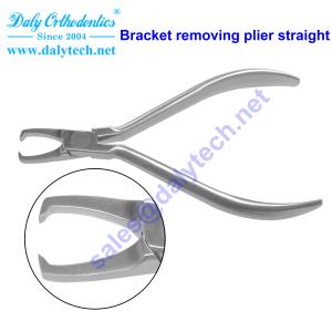  Bracket removing pliers straight of orthodontic pliers for dental equipment Manufactures