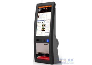  Self Help Shoe Polisher Service Kiosk , RFID / NFC Card Payment Bar Code Reader Terminal Manufactures