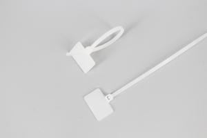  3*100mm High Quality Nylon PA66 Marker plastic Cable Ties Tag Manufactures