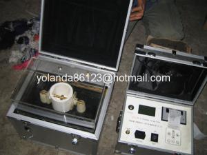  Transformer oil BDV tester | Insulating oil tester | Oil Testing Instrument IIJ-II-100KV Manufactures