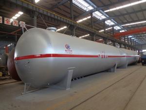 100cbm Liquid Propane Gas Tank , Horizontal Transporting Large Propane Tanks
