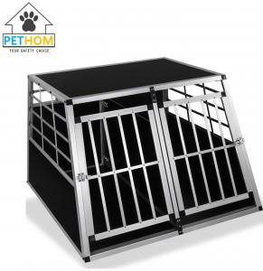  XXL Dog Cage Transport Partition Box Crate Dog Carrier 2 Door Puppy Training ZX104A2 Manufactures