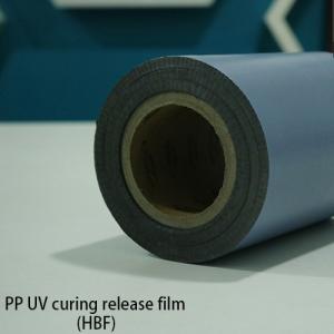 China Waterproof Application Good Performance UV Curing Type PP Release Film on sale